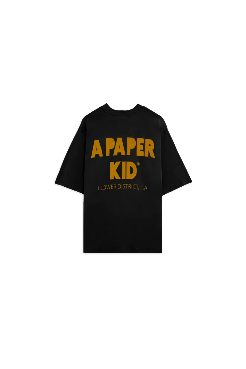 A Paper Kid T-shirt con stampa logo