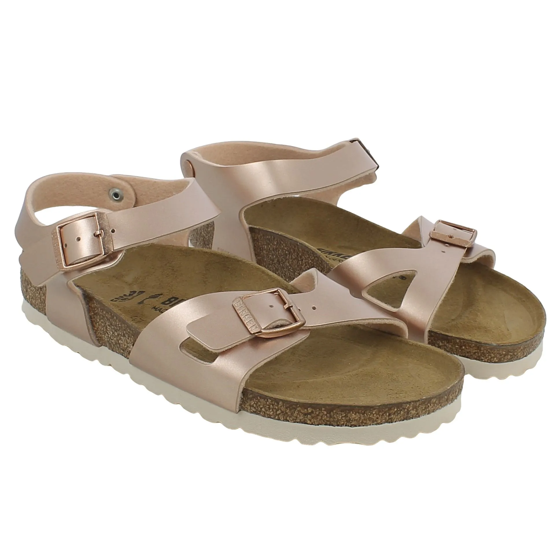 Birkenstock  Sandalo Rio Kids Electric Metallic Copper 