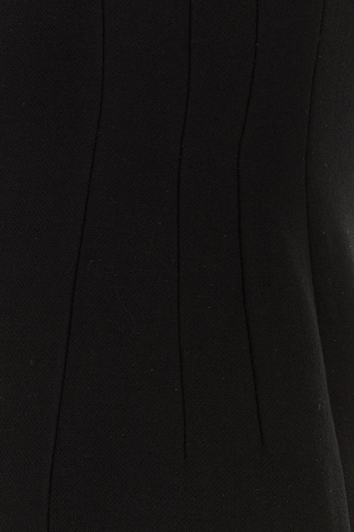 Black wool dress    