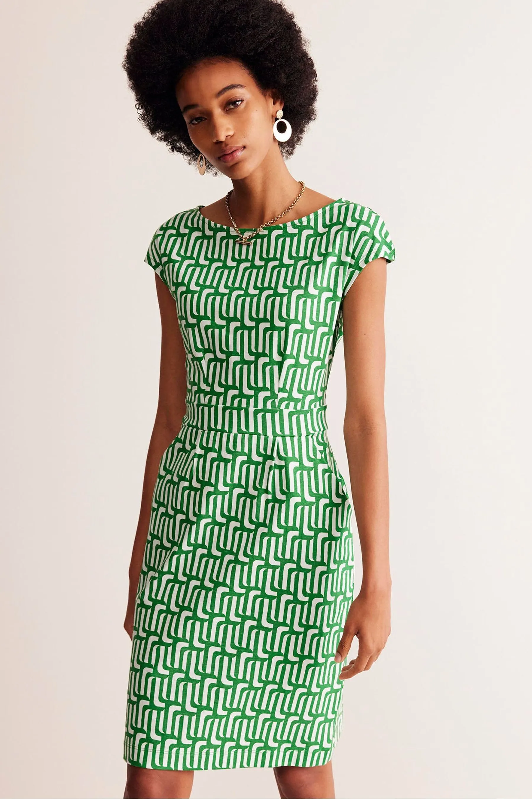 Boden Florrie 100% Cotton Jersey Dress    