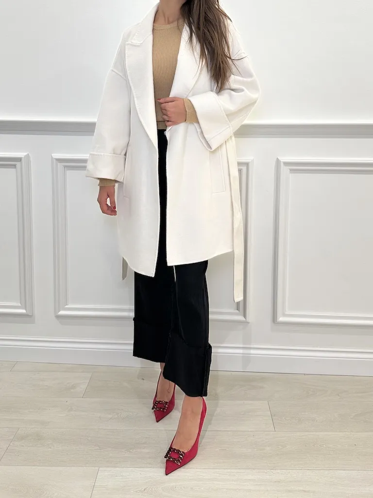 Cappotto con cintura – Vicolo