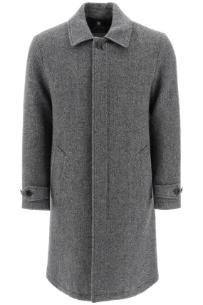 Car Coat Paul In Lana Chevron