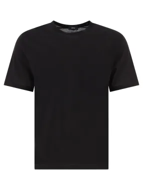 CrêPe Jersey T-Shirt T-Shirts Nero
