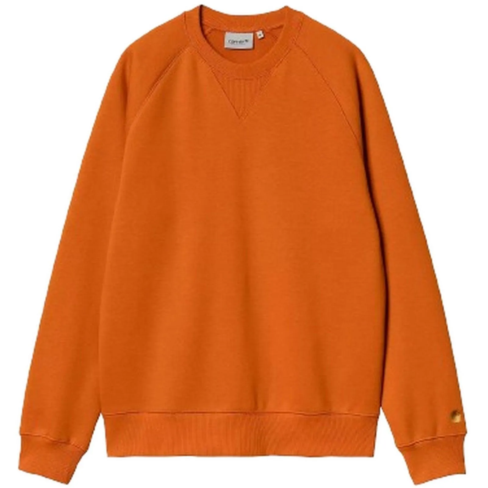 Felpe senza cappuccio Uomo Carhartt Wip - Chase Sweat - Arancione