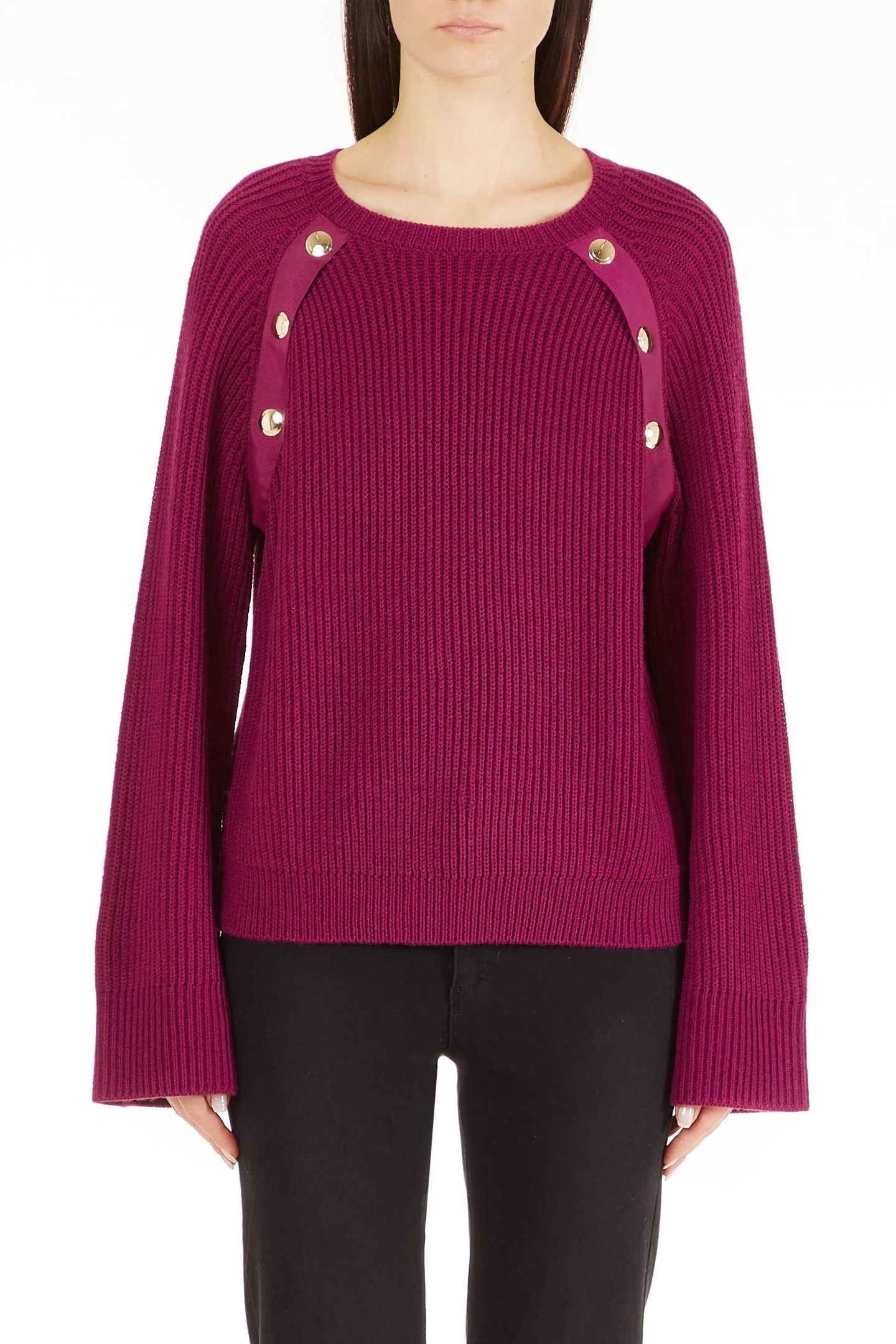 Sweater with Applications Liu Jo / Purple