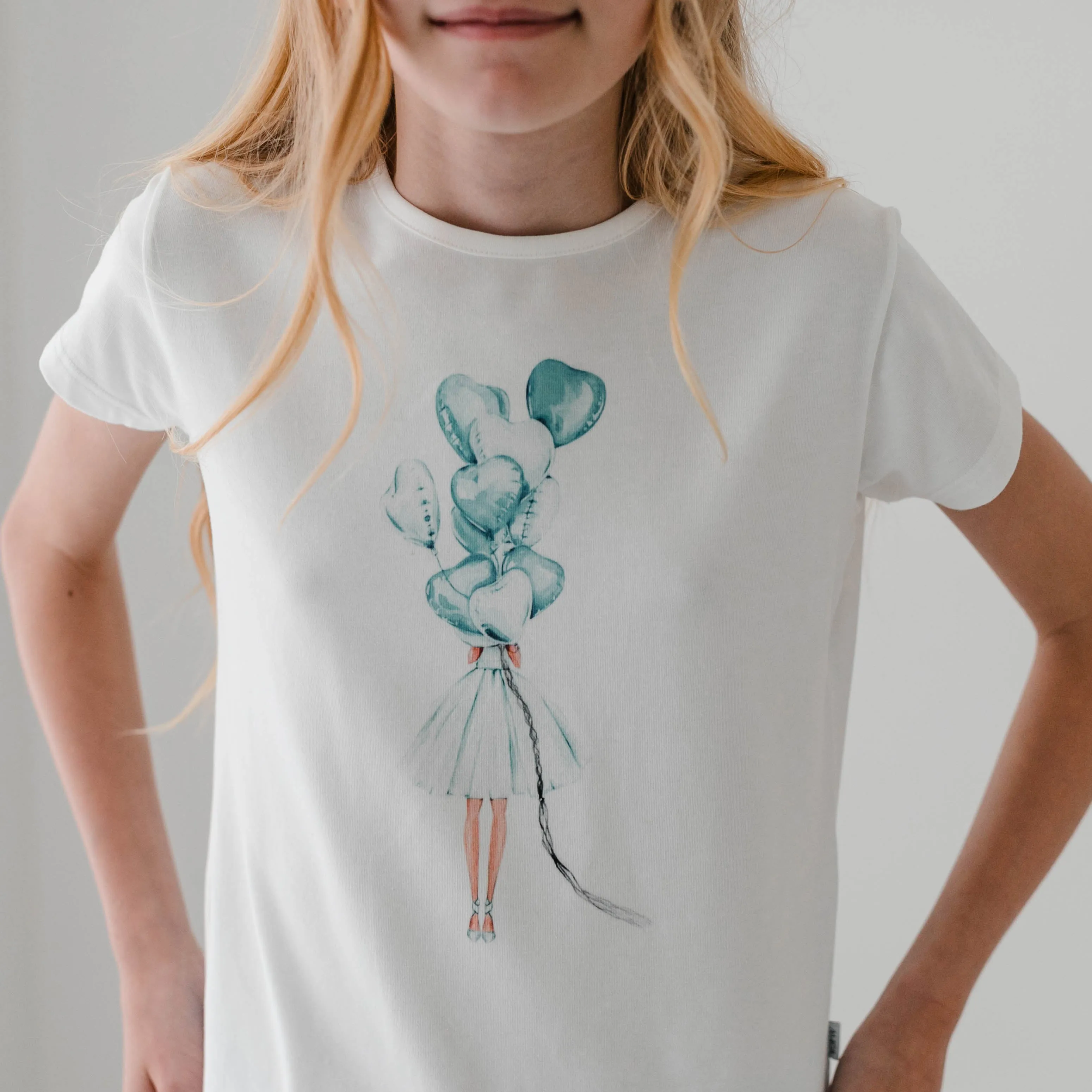 T-SHIRT STAMPA PALLONCINI